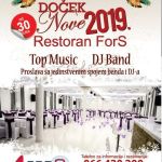 Restoran Fors Nova godina 2026