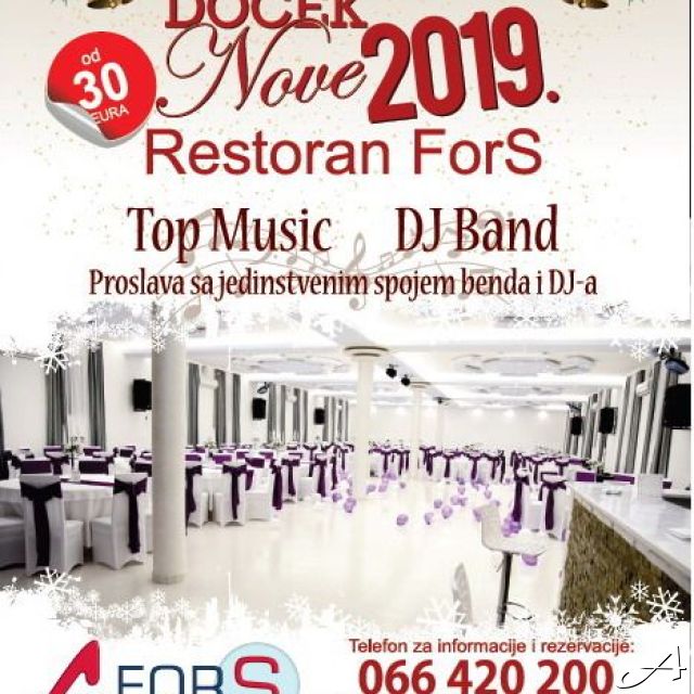 Restoran Fors - dekoracija i stolice