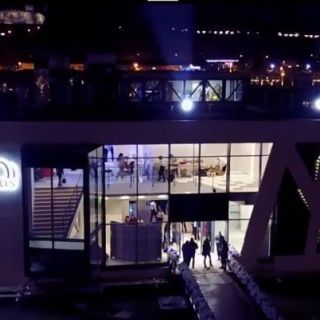Event centar - noćni pogled spolja