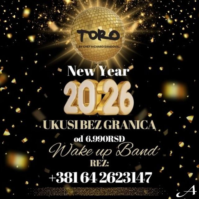 Toro Latin GastroBar - novogodišnja proslava