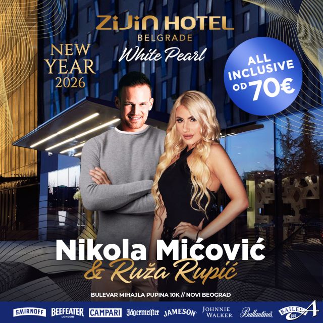 Hotel - par ispred zgrade