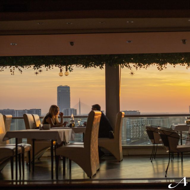 Restoran Caruso - pogled na reku
