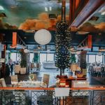 Splav restoran Amphora Nova godina - unutrašnjost