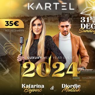 Doček Nove godine - pevačica i muzičar