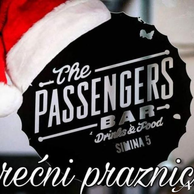 Passengers Bar - logo sa kapom