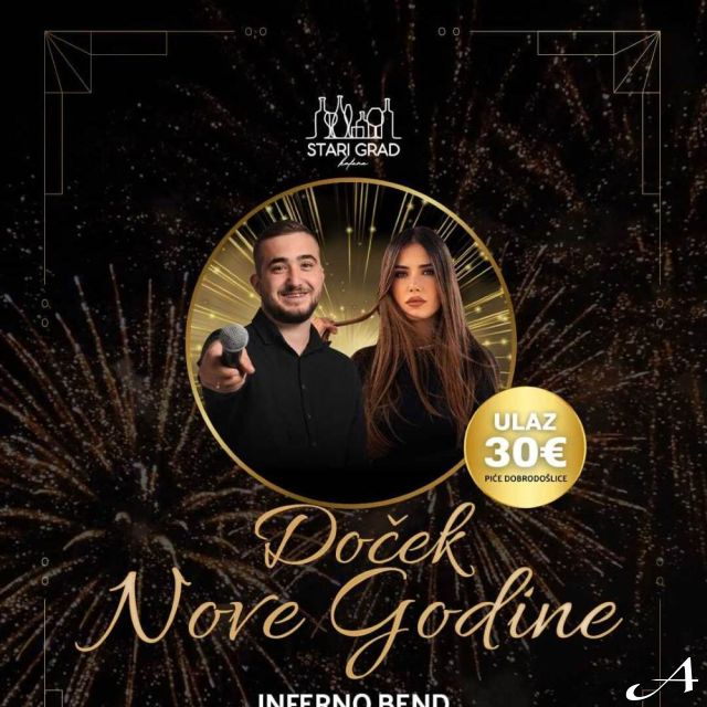 Kafana Stari grad - muzičari sa mikrofonom