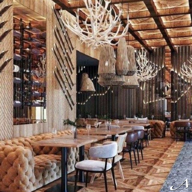 Dolly Bell Kopaonik - enterijer restorana