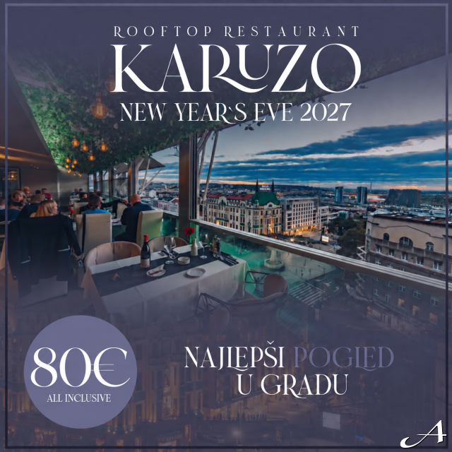 Restoran Karuzo - pogled sa krova