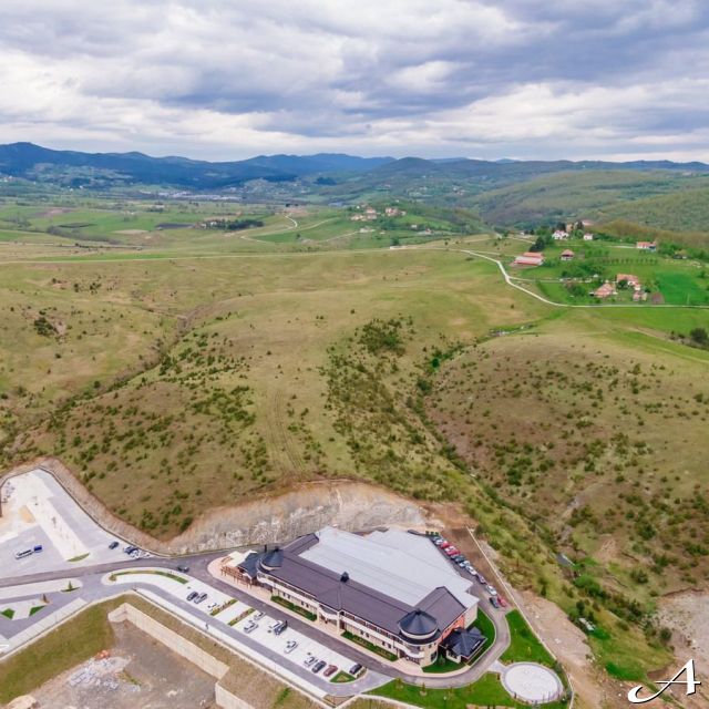 Event centar Zlatibor - pogled iz vazduha