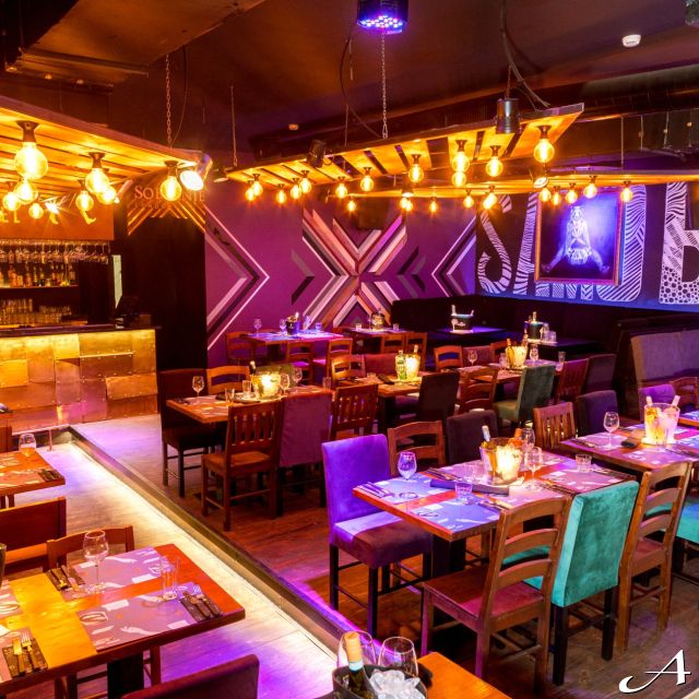 Klub restoran Baraka - praznični enterijer