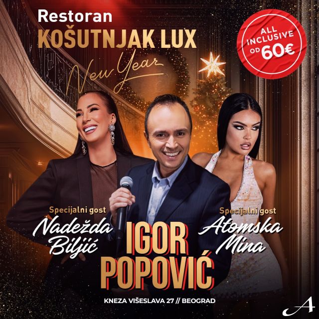 Restoran Košutnjak Lux - troje izvođača