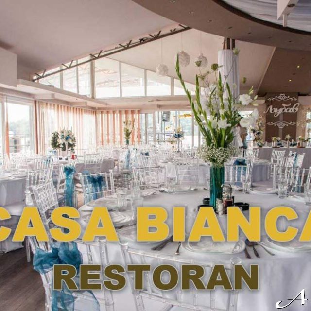 Restoran Casa Bianca - praznični sto