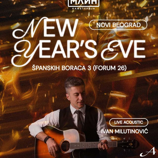 Mlin Novi Beograd - muzičar svira gitaru