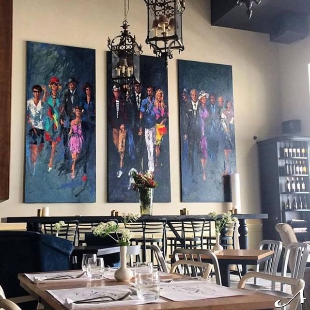 Doček Nove godine - enterijer restorana