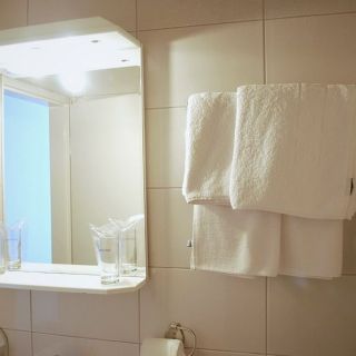 Hotel Fontana - peškiri u kupatilu