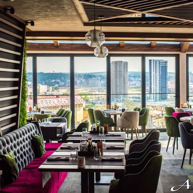 Restoran Mokum - moderno uređeni enterijer