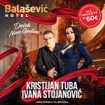 Doček Nove godine 2026 u Hotelu Balašević - plakat