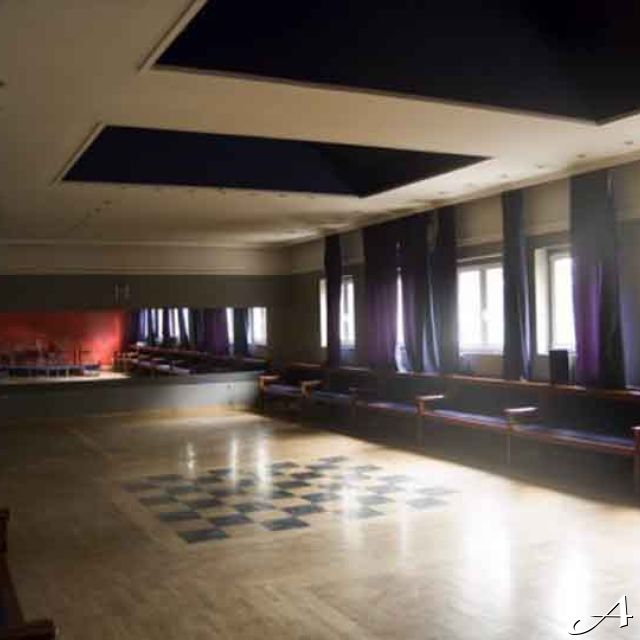 Semafor žurka - prazna sala
