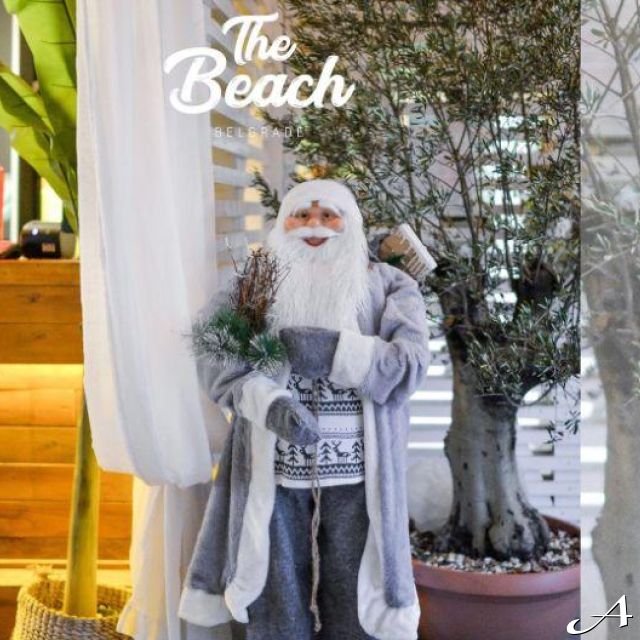 The Beach Belgrade - novogodišnja dekoracija