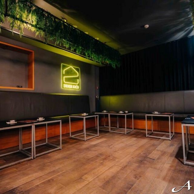Kafana Druga Kuća - prazna prostorija