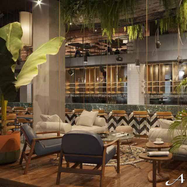 Moon.Ze bar - moderno uređenje interijera
