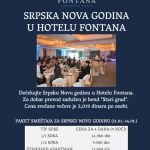 Hotel Fontana Vrnjačka Banja Doček Nove godine 2026