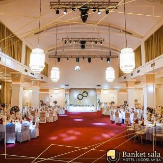 Hotel Jugoslavija - praznična sala