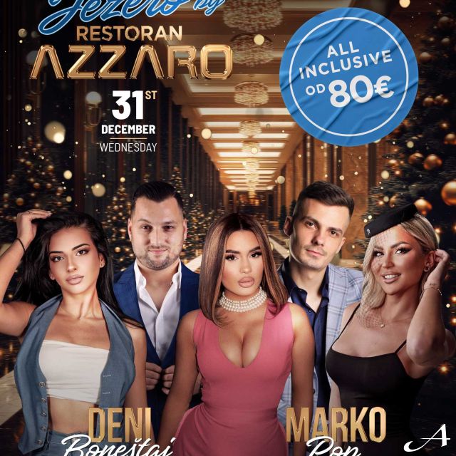 Doček Nove godine - izvođači i cena