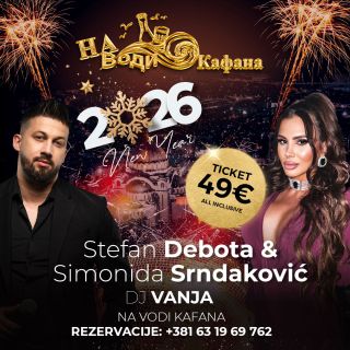 Doček Nove godine - par i vatromet