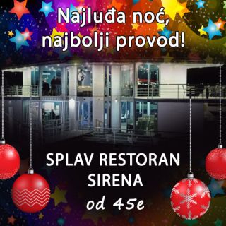 Doček Srpske Nove godine - splav restoran Sirena