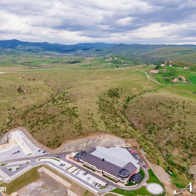 Pjević Event Centar - vazdušni pogled