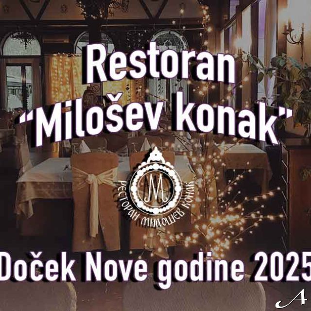 Doček Nove godine - dekorisan restoran