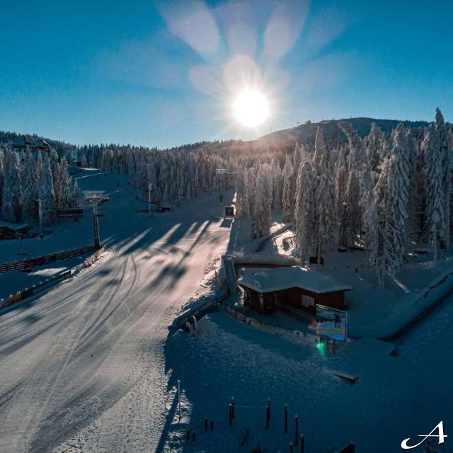 Kopaonik - zimski pejzaž sa snegom