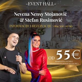 Restoran Rich Garden - pevači na bini