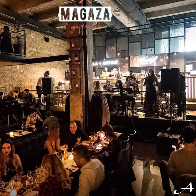 Restoran Magaza - gosti uvece