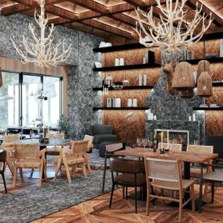 Dolly Bell Kopaonik - enterijer restorana