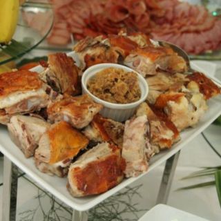 Doček Nove godine - tanjir pečenja