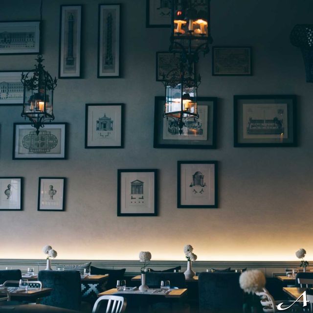 Doček Nove godine - enterijer restorana