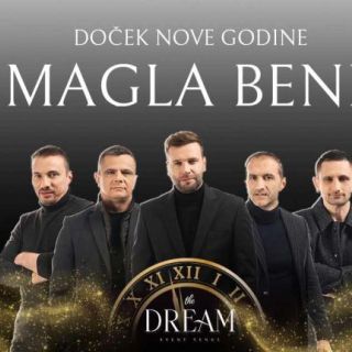 Nova godina - bend na sceni