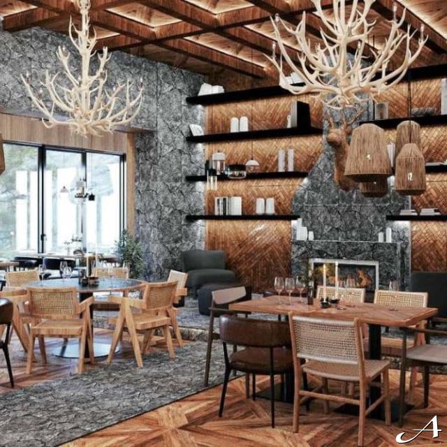 Dolly Bell Kopaonik - enterijer restorana