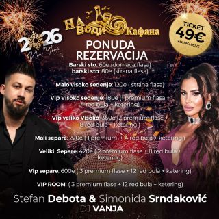 Doček Nove godine - ponuda i rezervacije