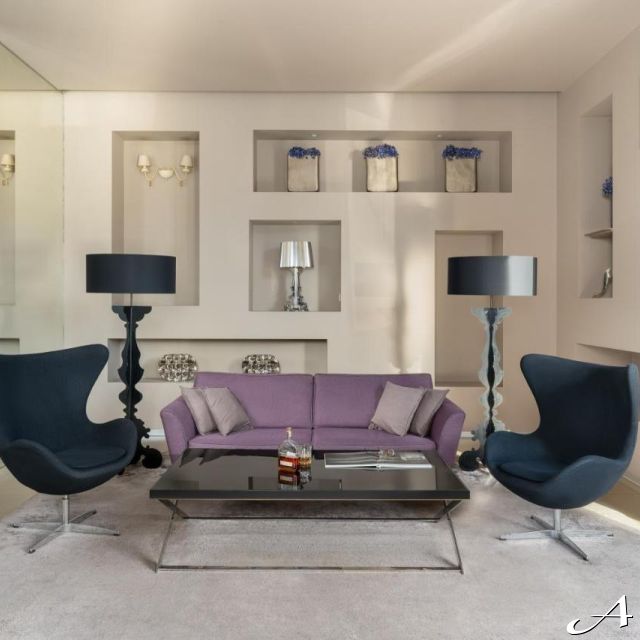 Hotel soba - moderna garnitura za sedenje