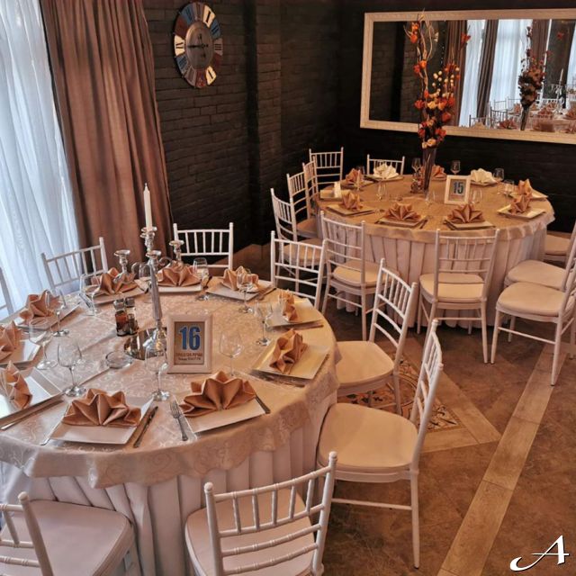 Restoran Princ - dekorisani stolovi za doček