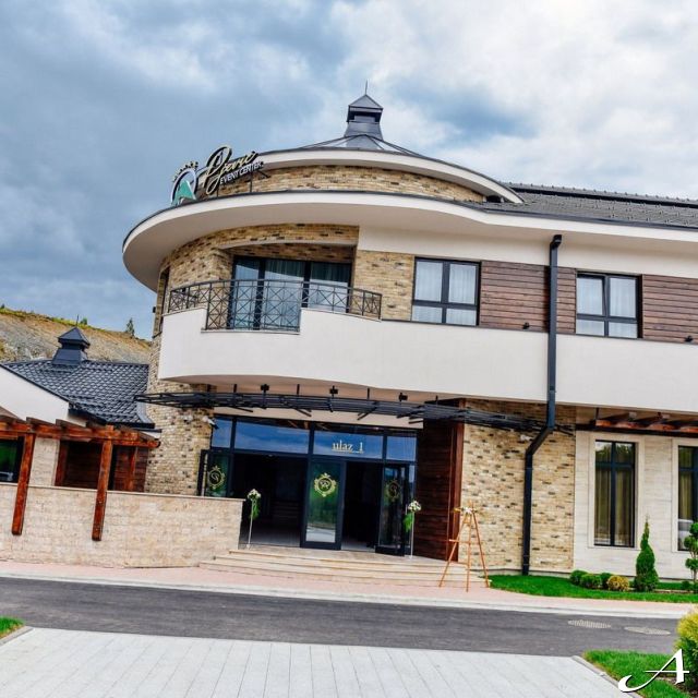 Pjević Event Centar - spoljašnji izgled zgrade