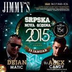 Splav Jimmys Nova godina 2026