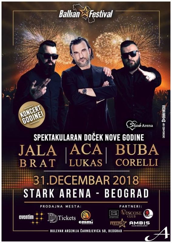 Aca Lukas Nova godina 2026