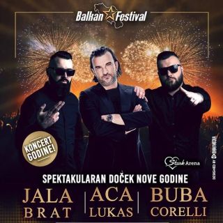 Nova godina - tri muzičara