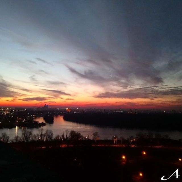 Doček Nove godine - zalazak sunca