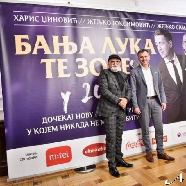 Nova godina - muški izvođači poster