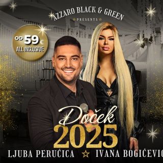Nova godina - dvoje ljudi poziraju
